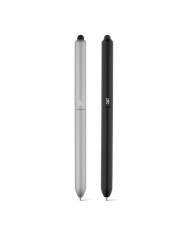 Stylo à bille en aluminium avec pointe tactile
