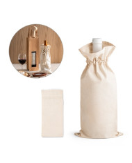 JEROME. Sac à bouteille 100% coton (180 g/m²)
