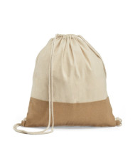 SABLON. Sac type sac-à-dos 100% coton (160 g/m²)