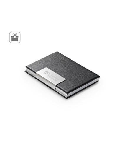 REEVES. Porte-cartes en aluminium et PU