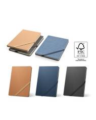HUXLEY. Carnet A5 à couverture rigide, fabriqué à partir de papier résistant à l'eau