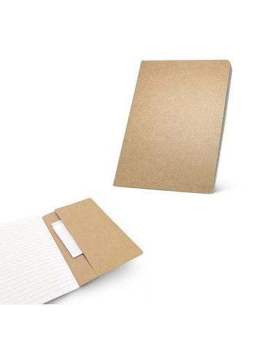 KOSTOVA. Bloc-notes A5 avec feuilles lignées
