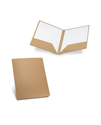 PUZO A4 folder in 400 g recycled paper | 2M Numérique