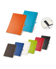 TWAIN. Bloc notes A5 à feuilles lignées en couleur ivoire