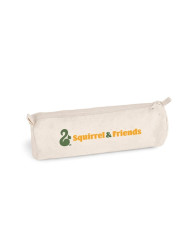 SCHOOLI. Trousse à crayons en 100% cotton canevas (290 g/m²), au design cylindrique