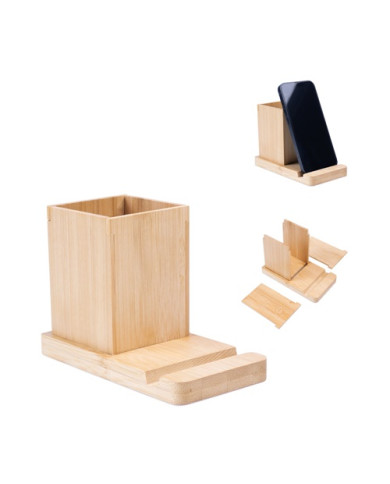 Set de escritorio ERWIN con soporte para móvil | 2M Numérique