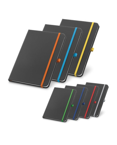 CORBIN A5 PU notepad with pen holder | 2M Numérique