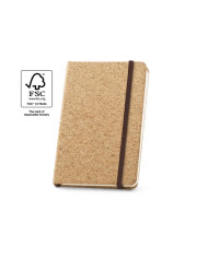 HAWKINS. Carnet de poche en liège avec 160 pages unies