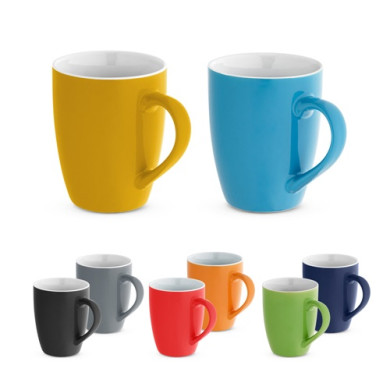 CINANDER. Tasse en céramique avec finition brillante, 370 ml
