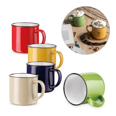 VERNON. Ceramic mug 340 mL