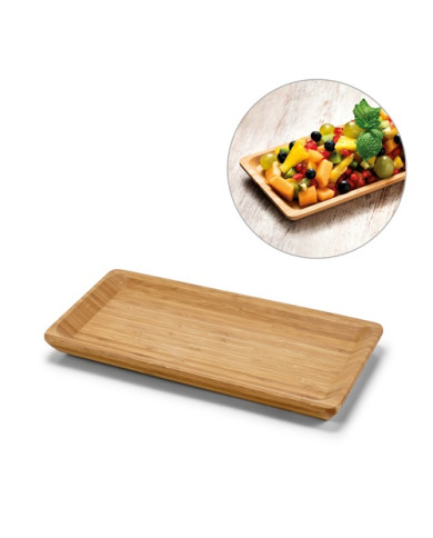 MUSTARD. Plateau en bambou