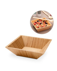 PEPPER. Saladier rectangulaire en bambou