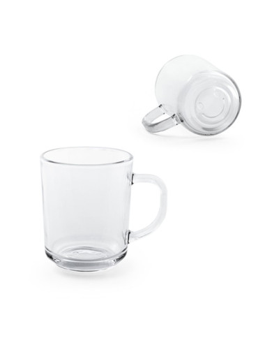 SOFFY. Mug en verre 230 mL