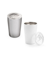 SLIDER. Verre de voyage pour sublimation 380mL en acier inox