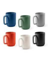 MIGHTY. Tasse en céramique avec corps cylindrique 330 mL