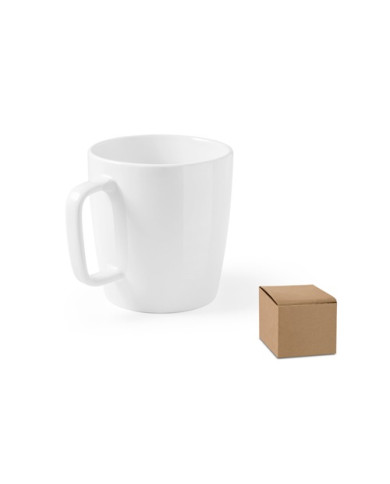 DHONI WHITE. Mug en céramique 450 mL