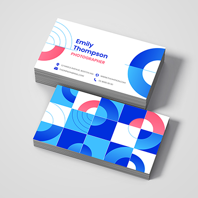 Cartes de visite — impression personnalisée 2M Numérique