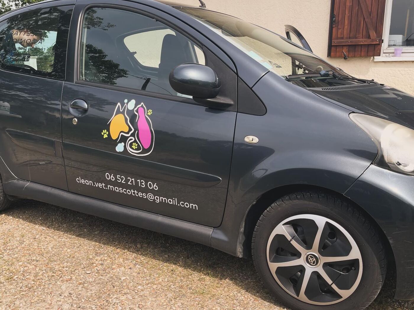 Des supports de communication colorés pour un Service de Toilettage Itinérant