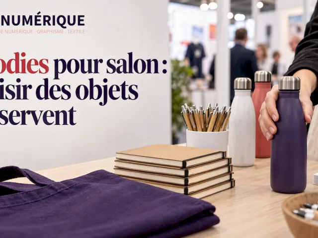 Goodies pour salon : choisir des objets qui servent