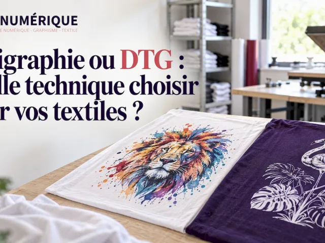 Sérigraphie ou DTG : quelle technique choisir pour vos textiles ?