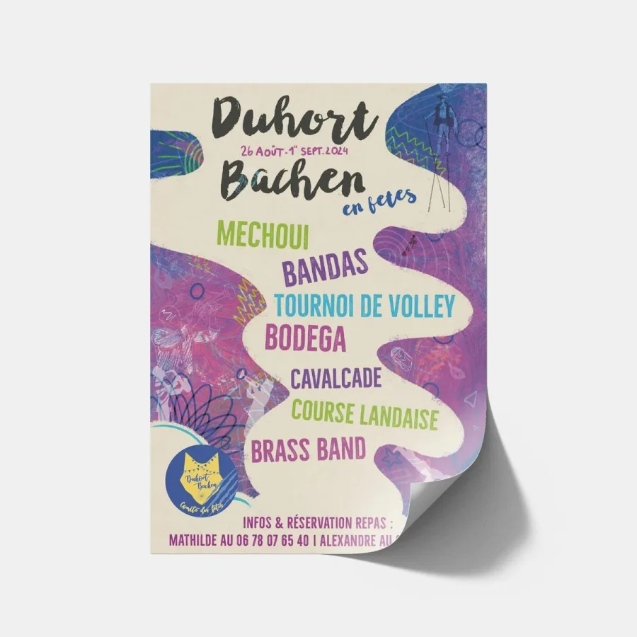 Comunicación de las fiestas de Duhort-Bachen 2024 1