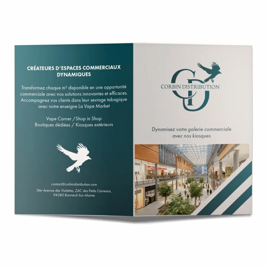 Creación de la identidad gráfica para Corbin Distribution 4