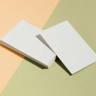 Tarjetas de visita: ¿qué gramaje y qué acabados?