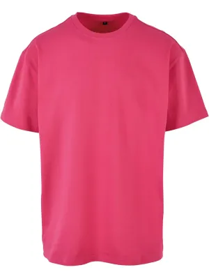T-shirt oversize lourd – Rose hibiscus