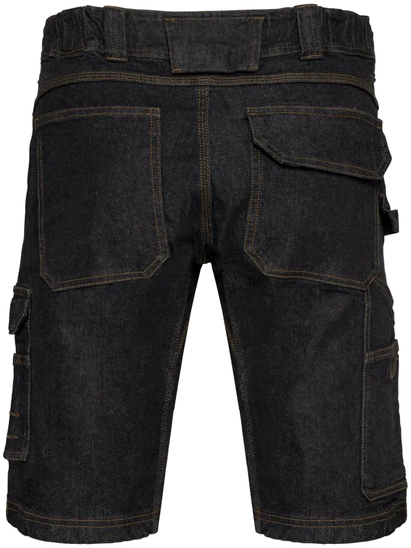 Bermuda denim multipoches homme