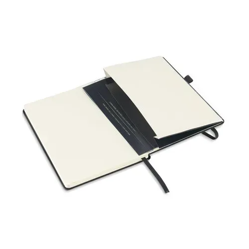 TWAIN. Bloc notes A5 à feuilles lignées en couleur ivoire