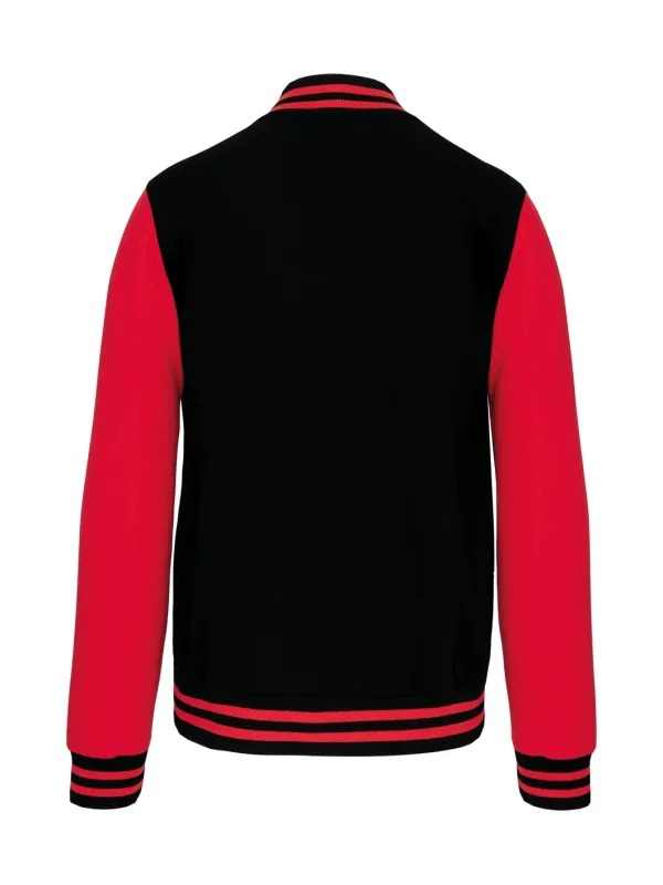 Blouson molleton teddy unisexe