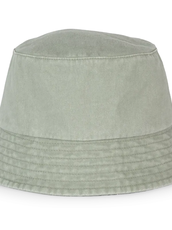 Eco-friendly unisex washed effect bucket hat