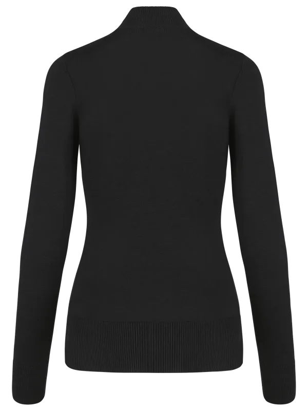 Ladies' full zip cardigan