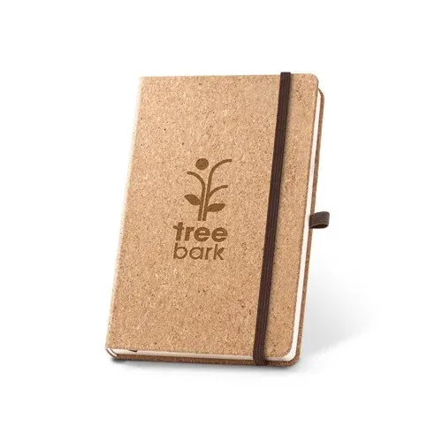 HAWKINS A5. Carnet de notes A5 en liège avec pages blanches