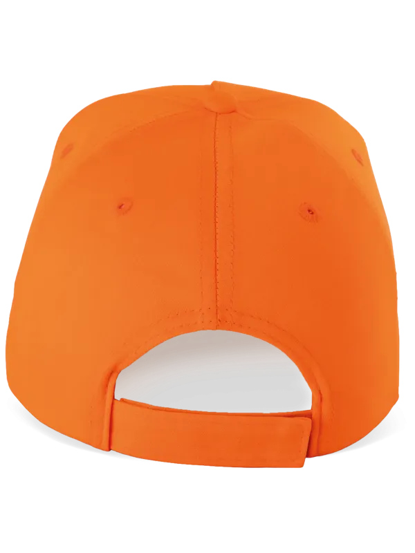 Gorra de 5 paneles de poliéster