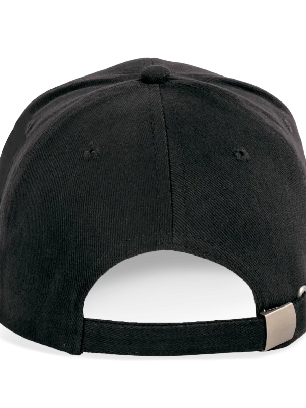 6 panel cap in organic cotton