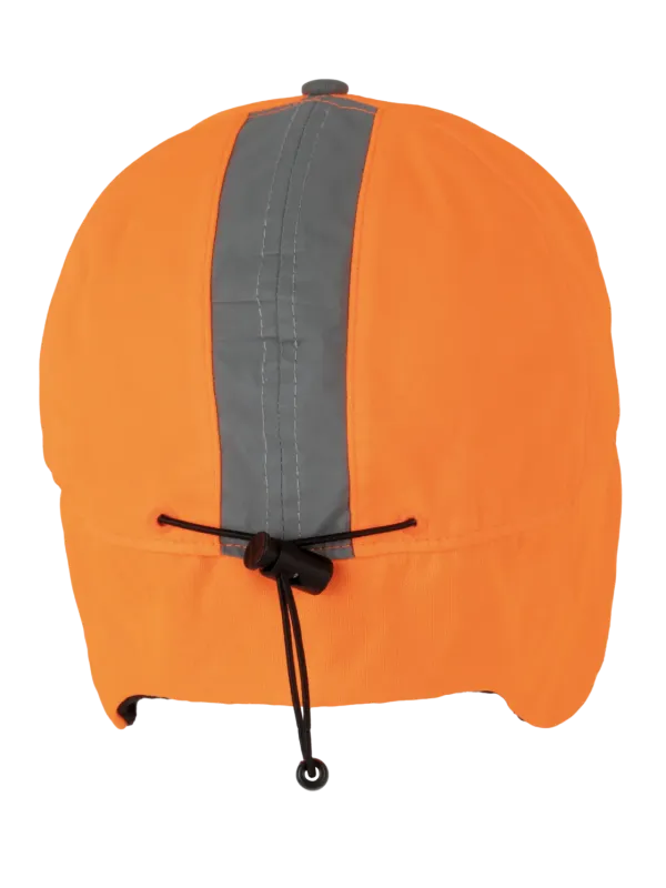 Fluorescent winter cap, 6 panels