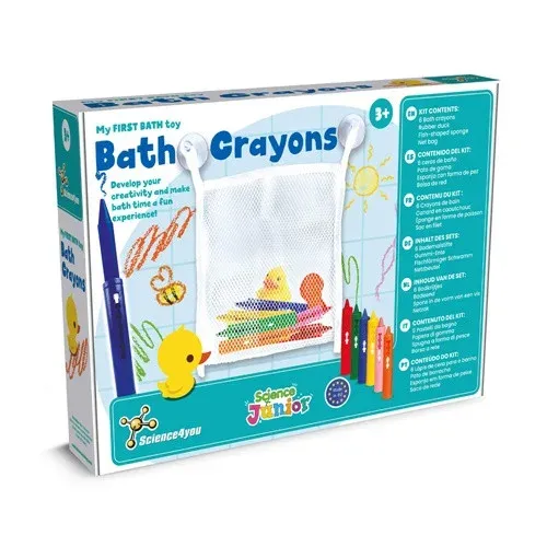 BATH CRAYONS. Jouets éducatifs pour enfants