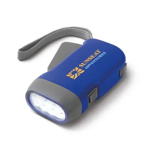 EDDIE. Dynamo torch with 3 LEDs