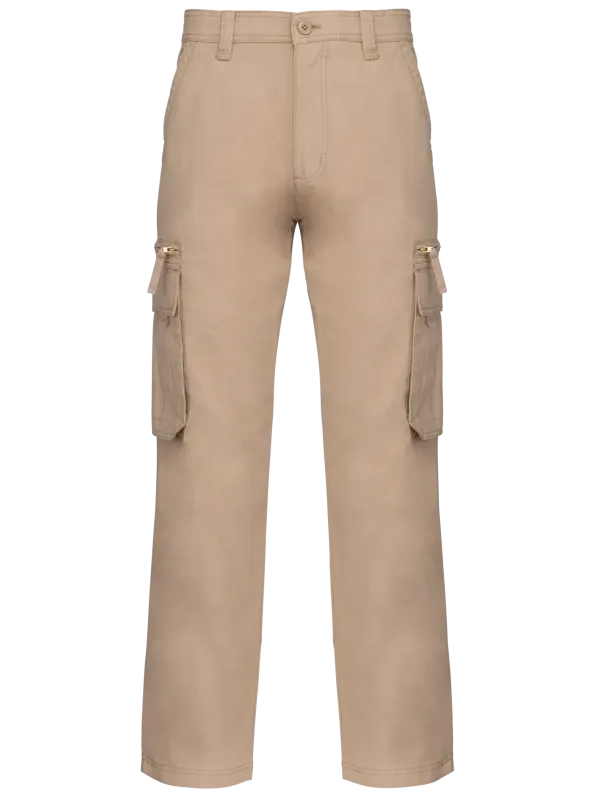 Pantalon multipoches homme