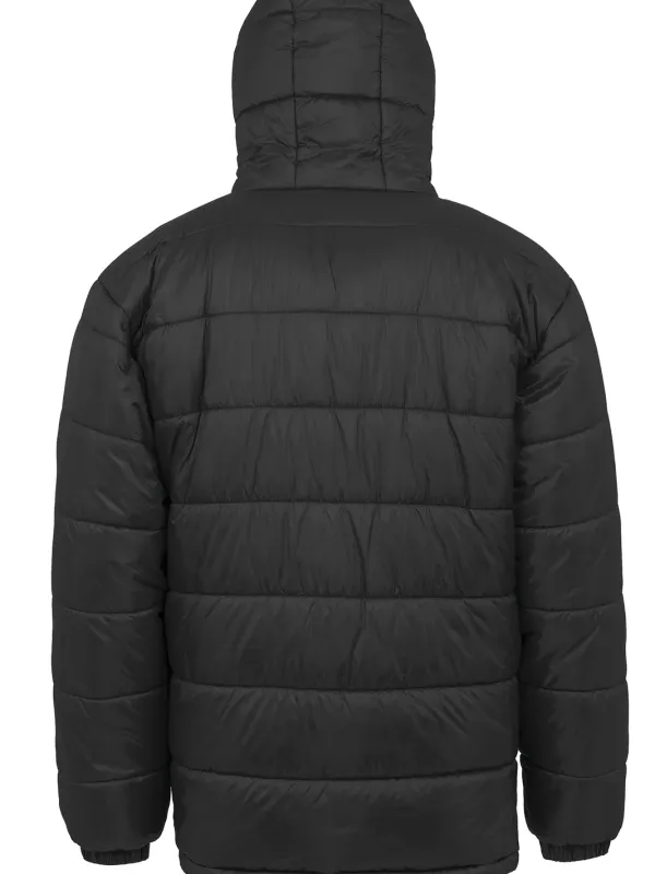 Recycled down parka