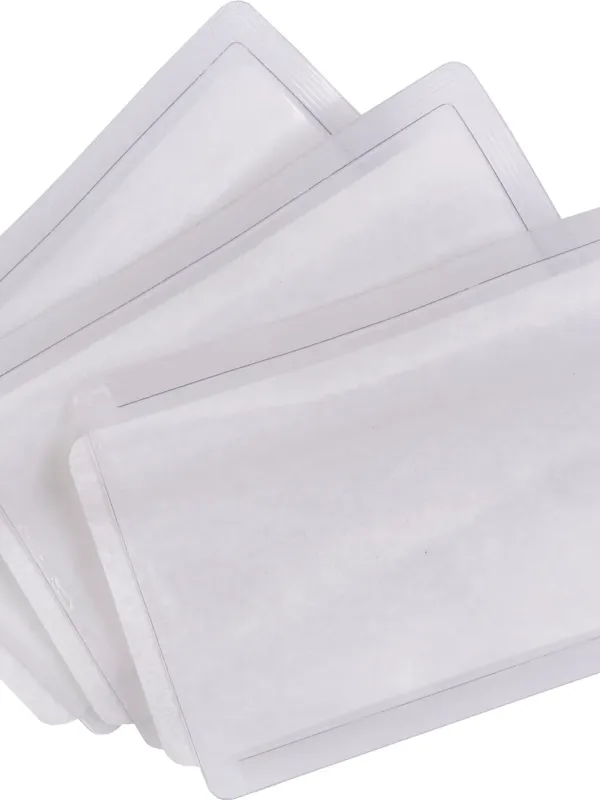 Poches d'identité thermocollantes (1 unité - pack de 50)