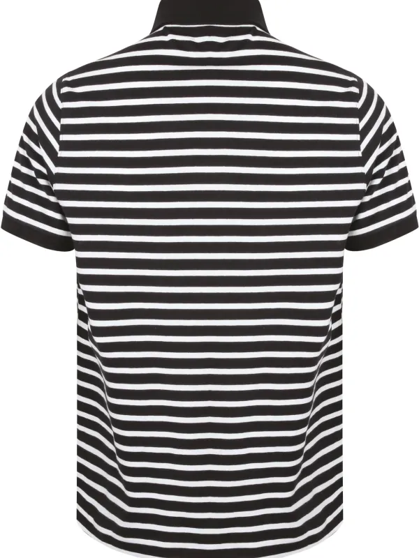 Polo jersey à rayures