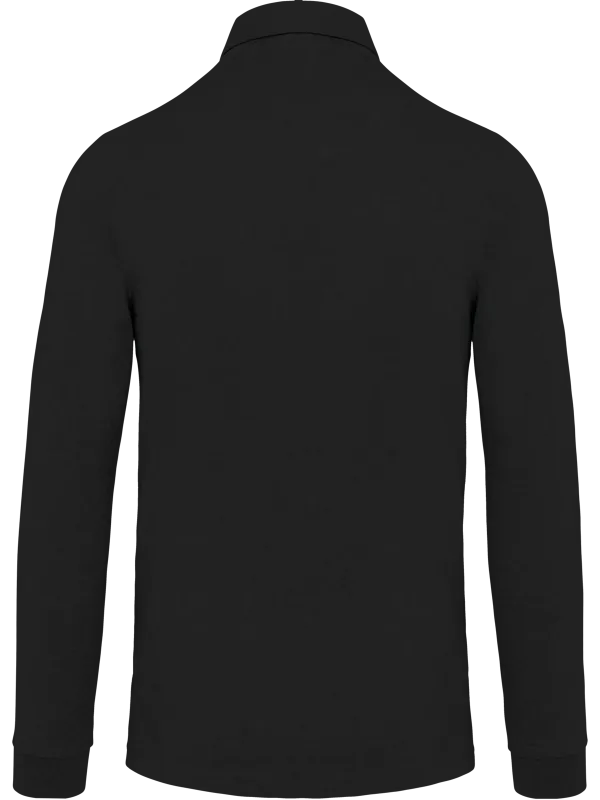 Polo jersey manches longues homme