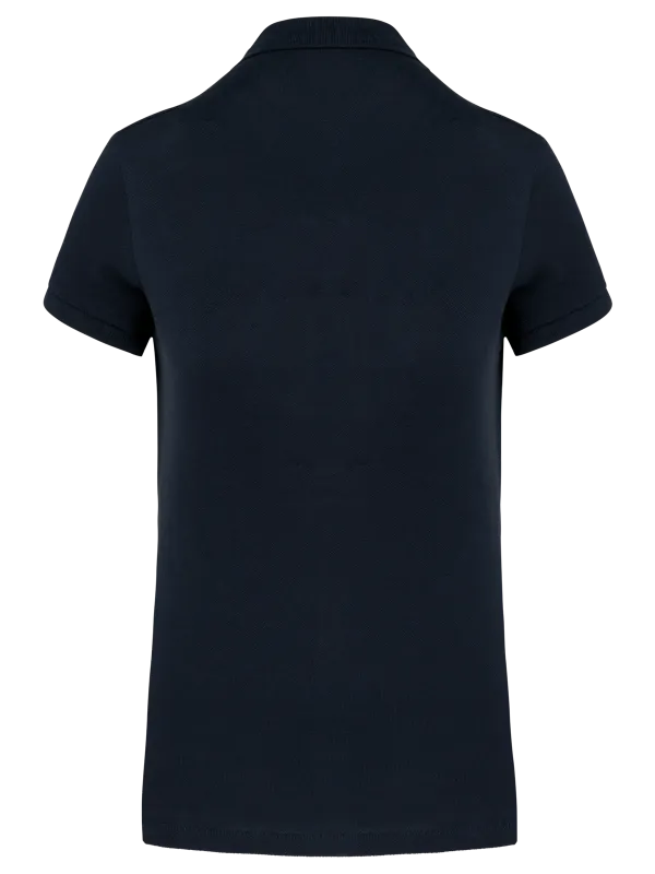 Polo Supima® manches courtes femme