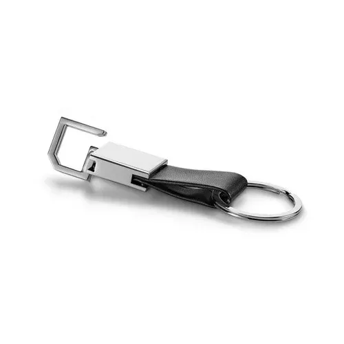 BOURCHIER. Porte-clés en métal et PU