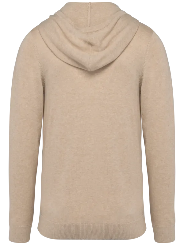 Pull écoresponsable à capuche en lyocell homme
