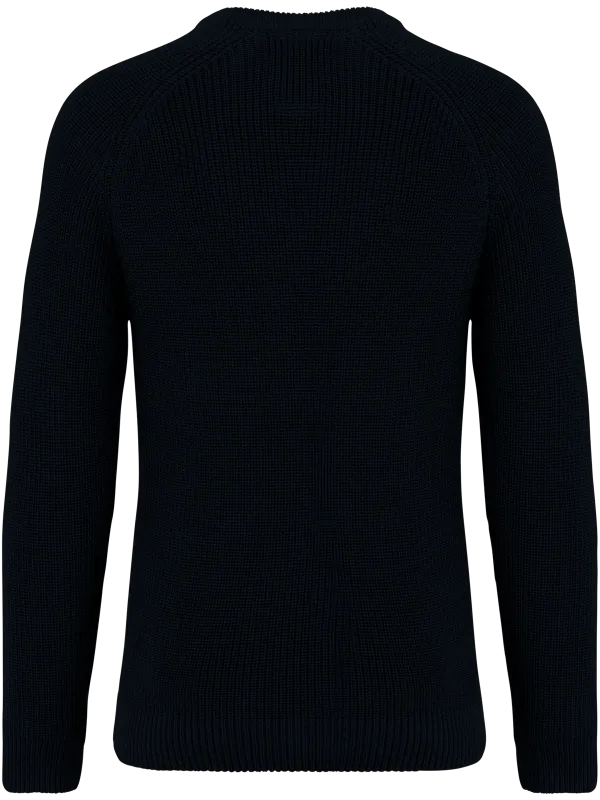 Jersey ecorresponsable de punto grueso de hombre