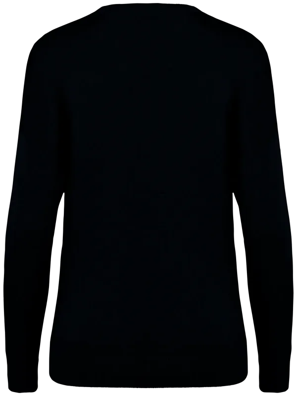 Pull écoresponsable col V en lyocell femme