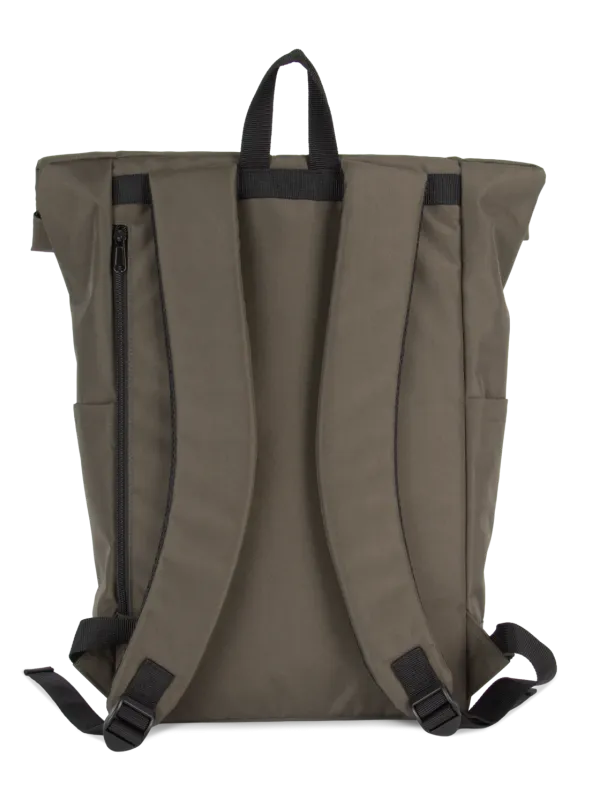 Casual backpack roll-top